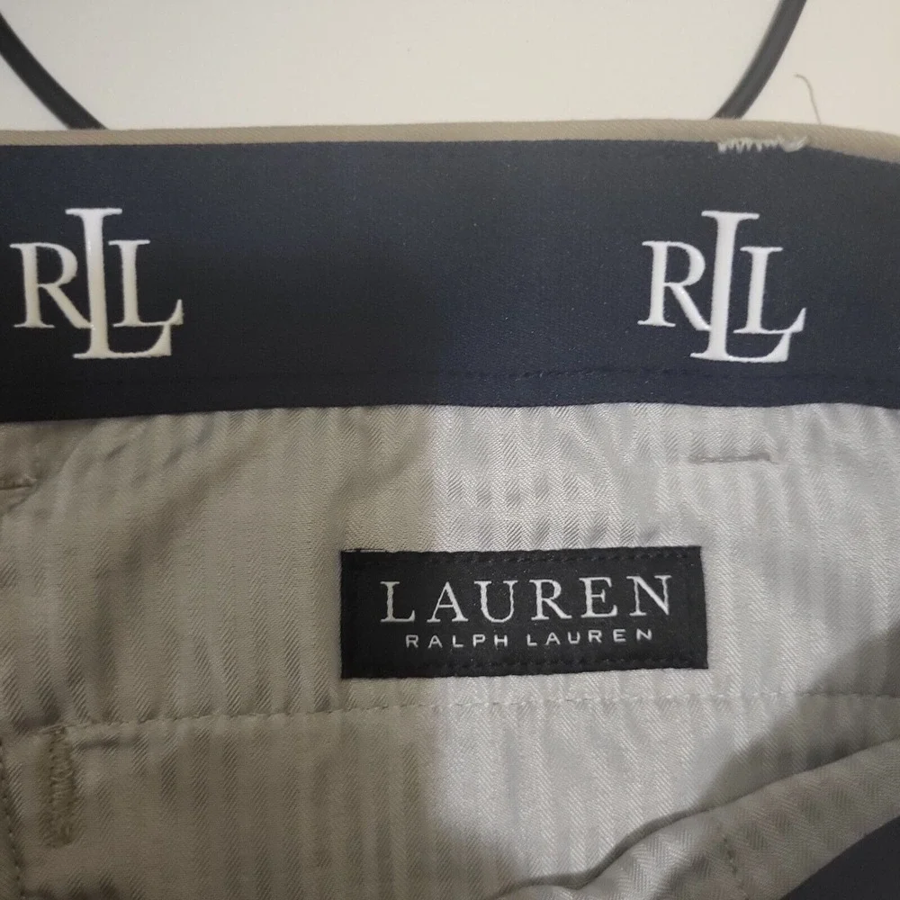 Ralph Lauren,‎ Black Label, Men's  Khaki  Pants, Size W 36x32 L